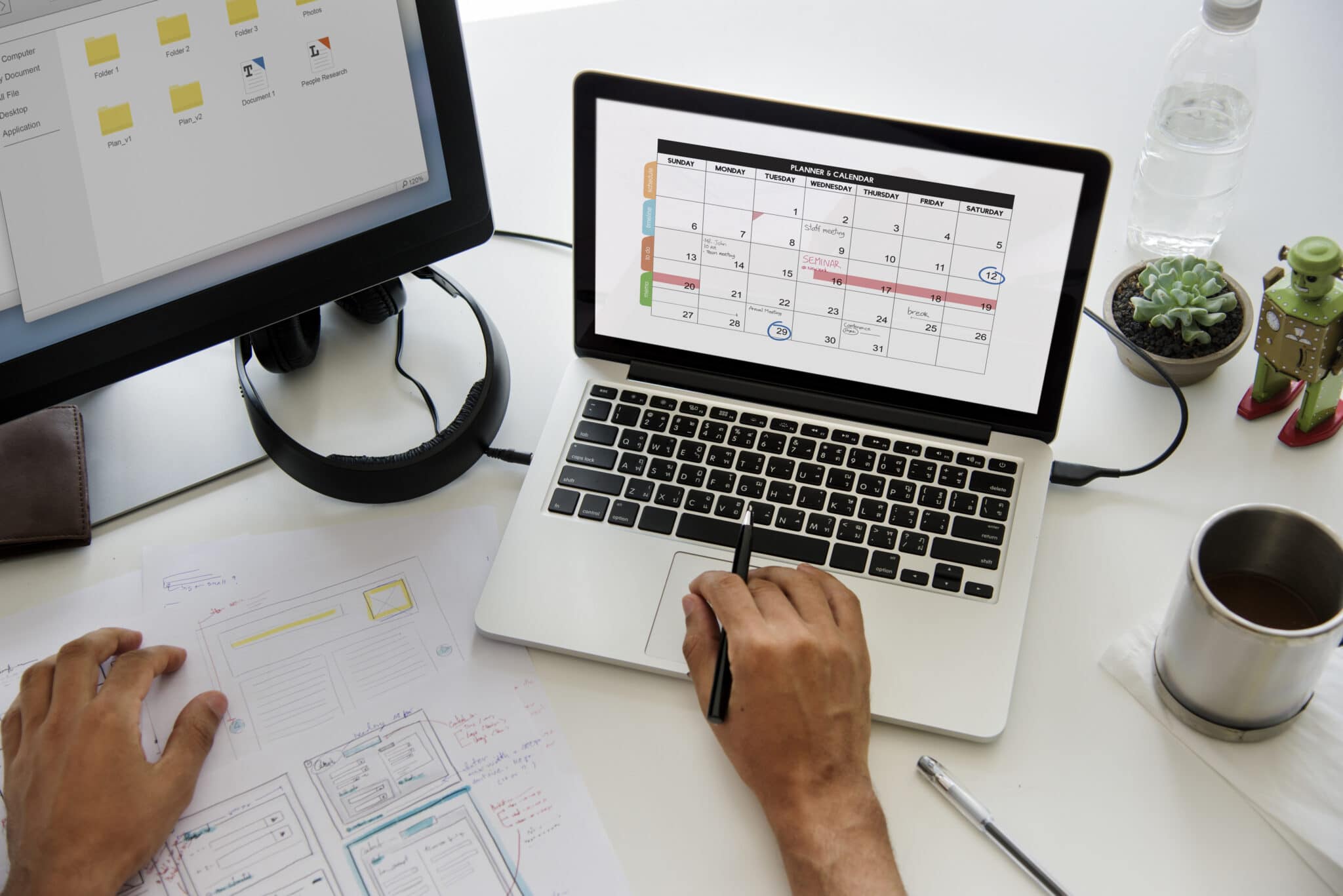 calendar planner agenda schedule concept